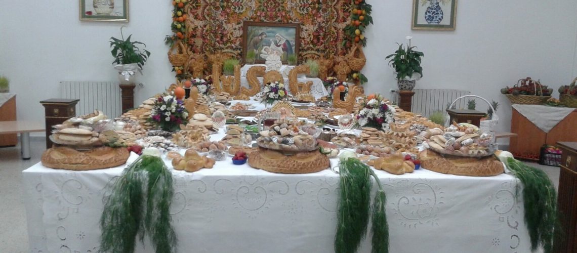 Cena San Giuseppe centro diurno per anziani