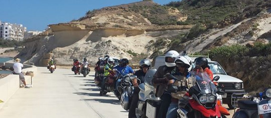 Centauri del Mototour a Malta lo scorso anno