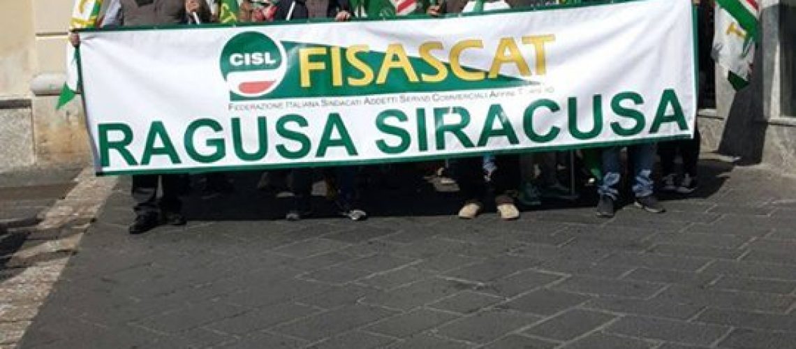 Fisascat Cisl protesta - repertorio