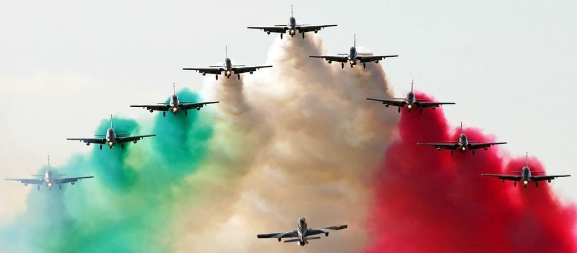 Frecce tricolori a Donnalucata