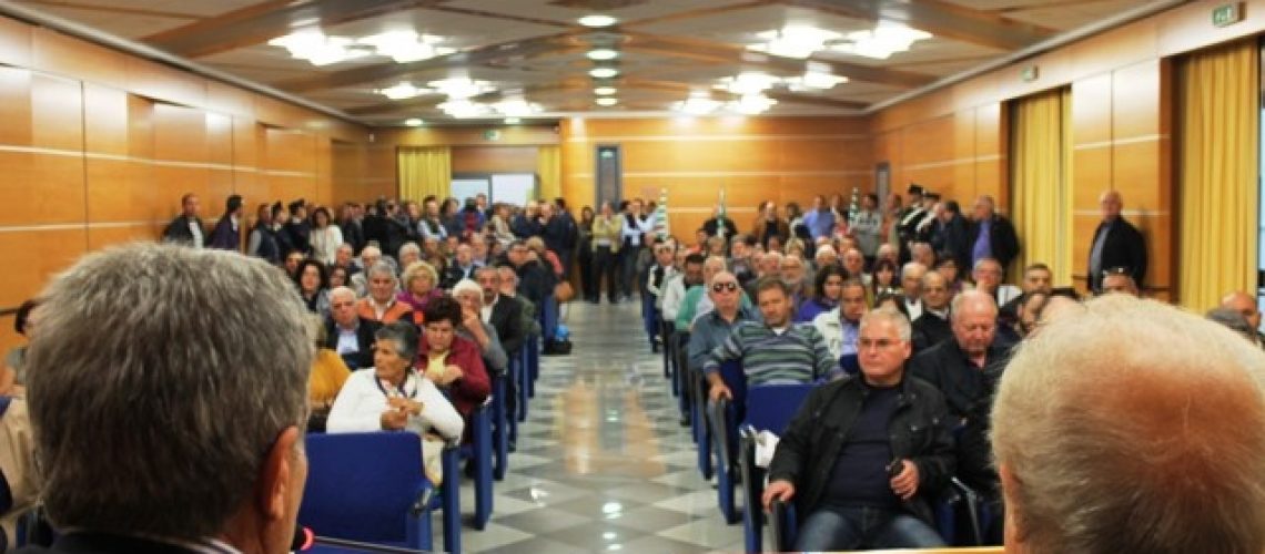 I partecipanti alla manifestazione