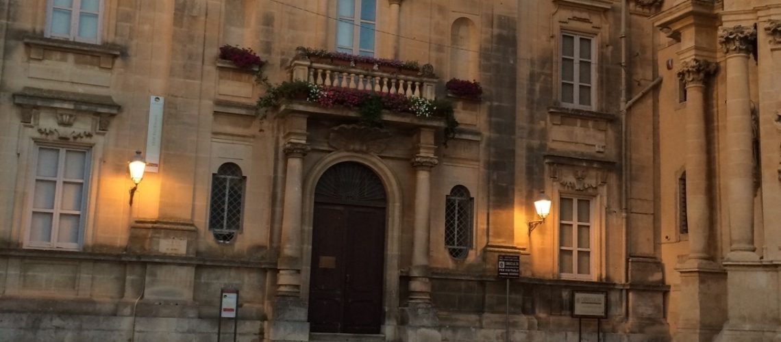 La delegazione municipale di Ragusa Ibla