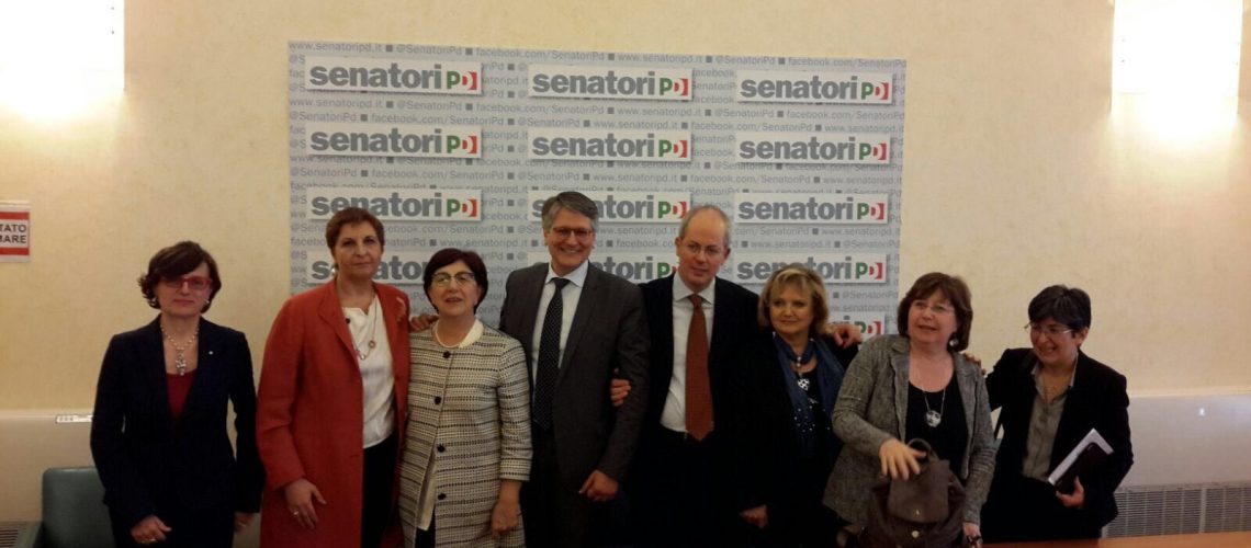 La presentazione del disegno di legge