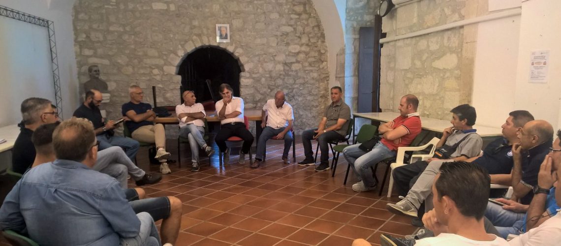 La riunione Cna tenutasi a Monterosso Almo
