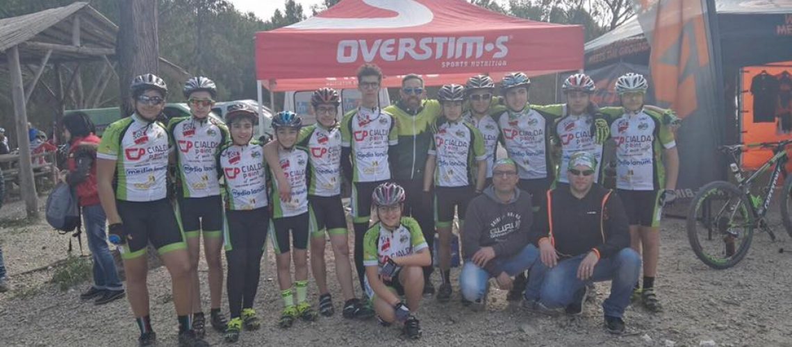 La squadra dell'Asd Bike & Co Ragusa