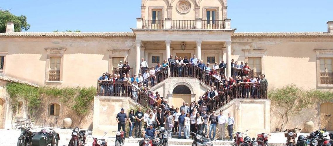 Le moto storiche a Villa Fegotto