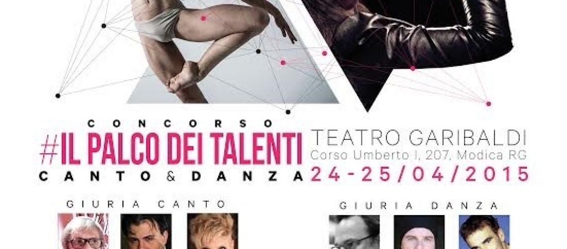 Locandina concorso Il palco dei talenti