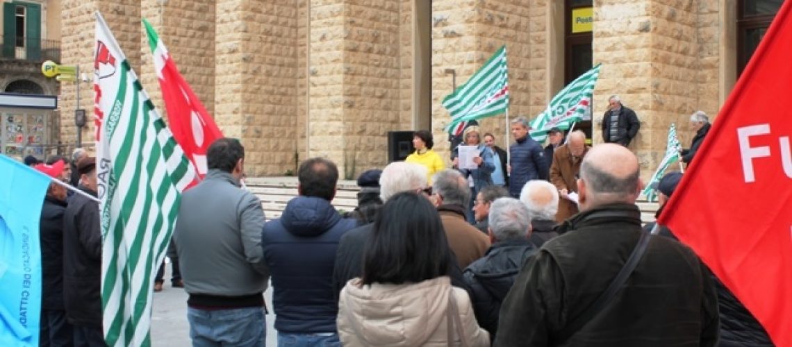 Manifestazione contro legge Fornero