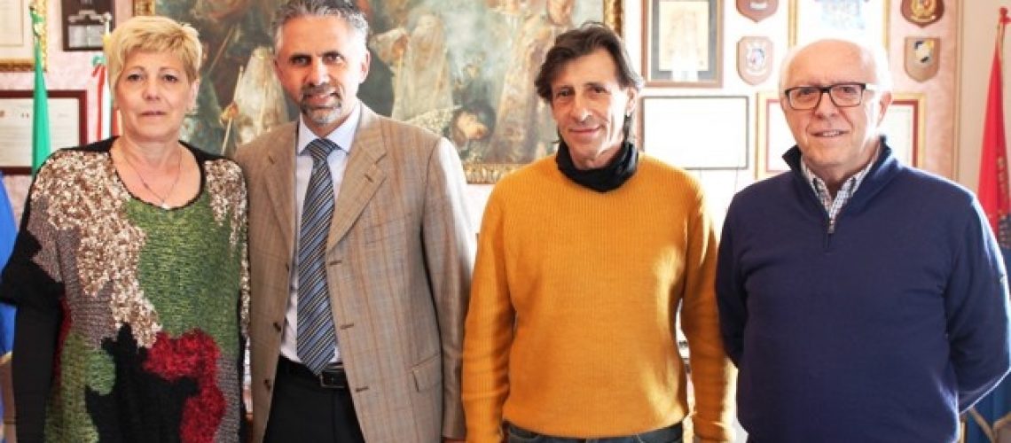 Paola Bertoldo, sindaco,Pierluigi Zennaro, Nino Scivoletto