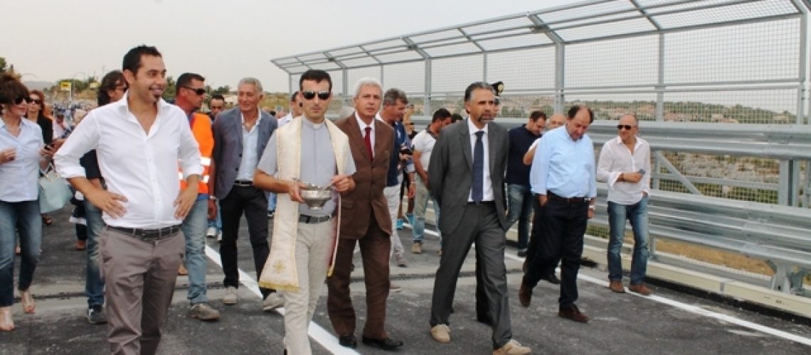 Prefetto e Sindaco sul Viadotto