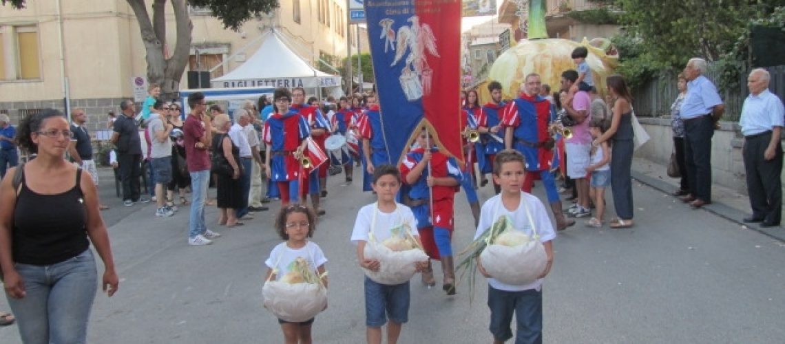 Sagra della cipolla 2014 la sfilata dei primi tre classificati (1)