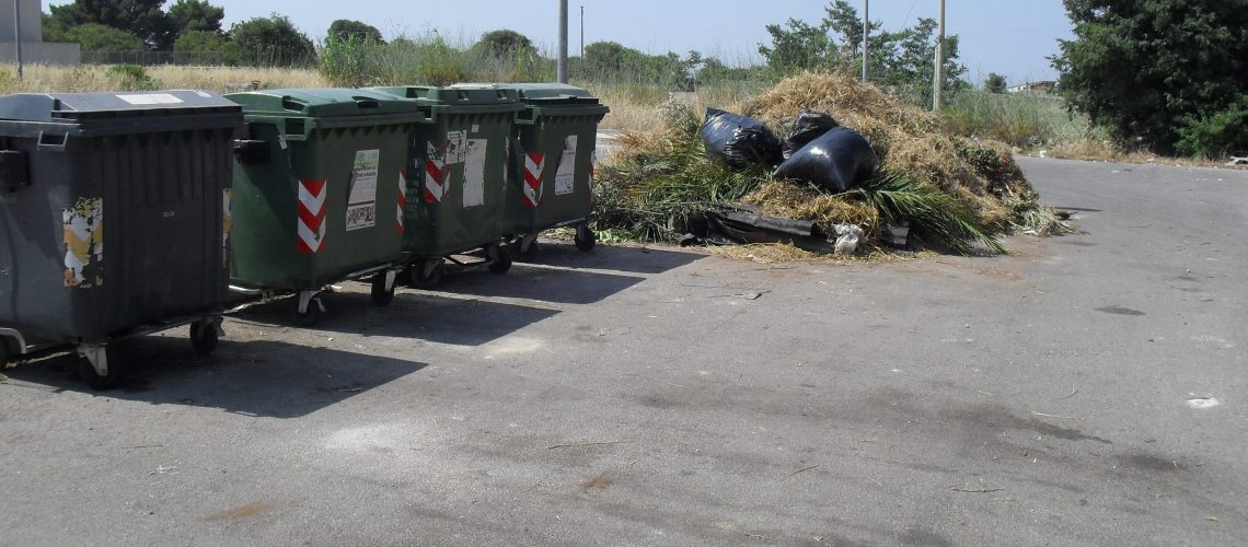 Sfalci di potature di alberi