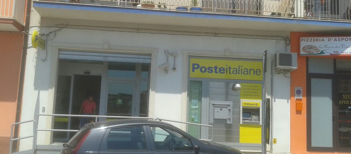 Ufficio postale Marina di Ragusa l'esterno