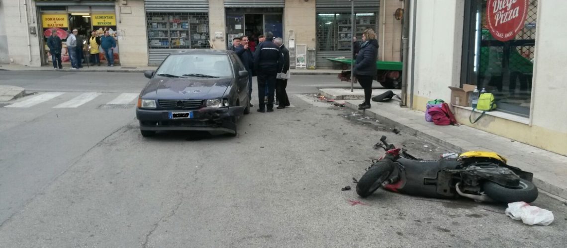 incidente Via Nazionale