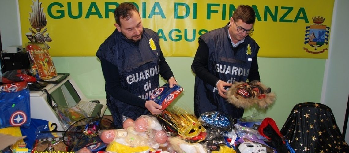 sequestro abiti carnevale